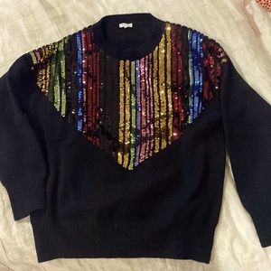 Women’s sequin sweater